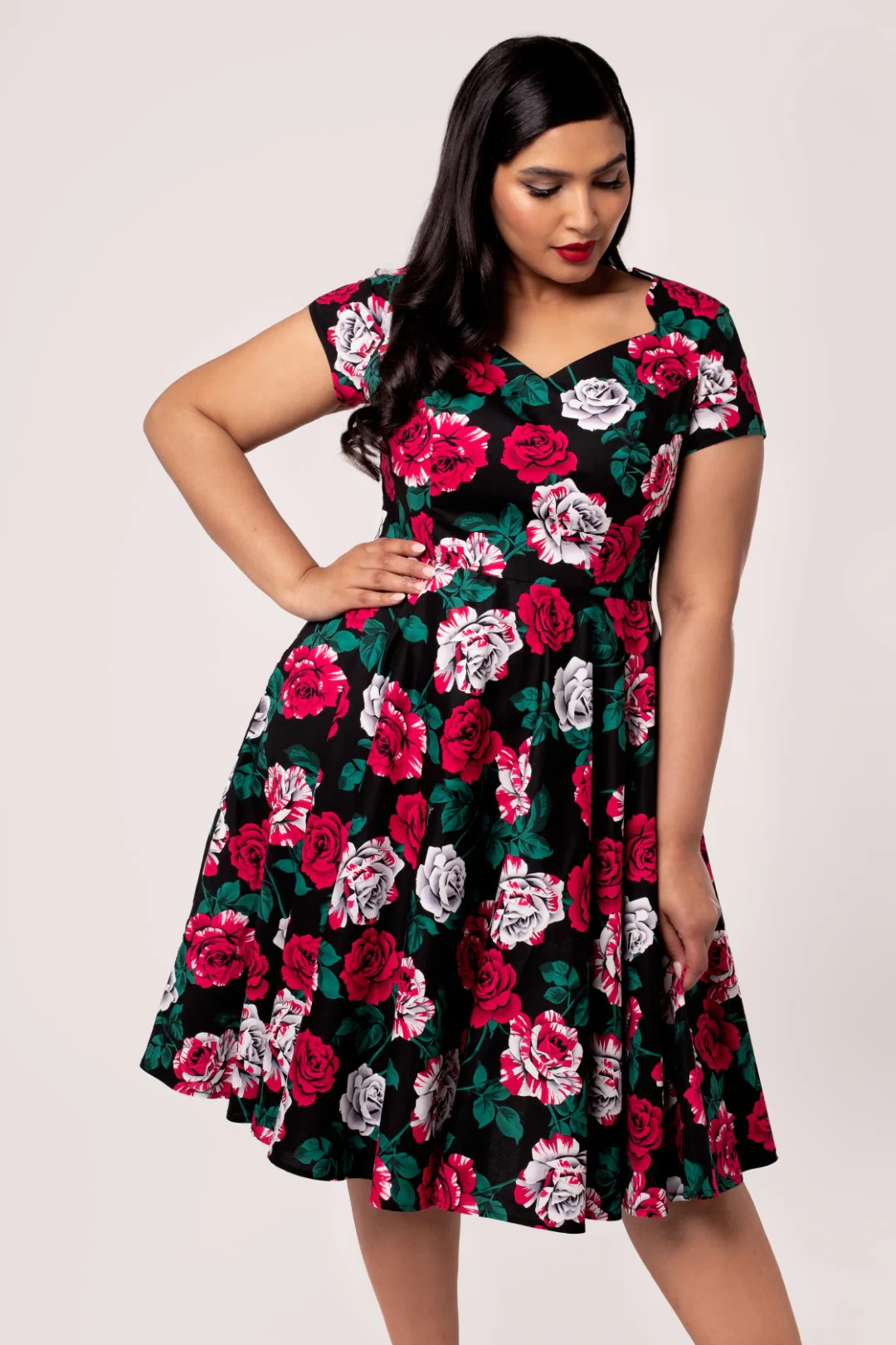 Paint Me Roses Dress - Image 4