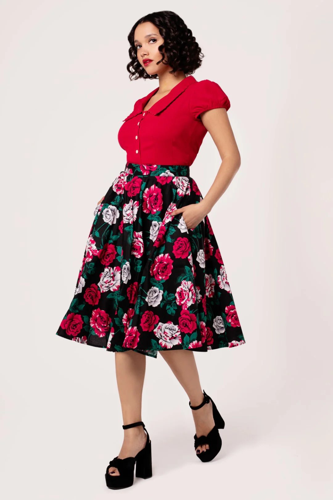 Paint Me Roses Skirt - Image 3
