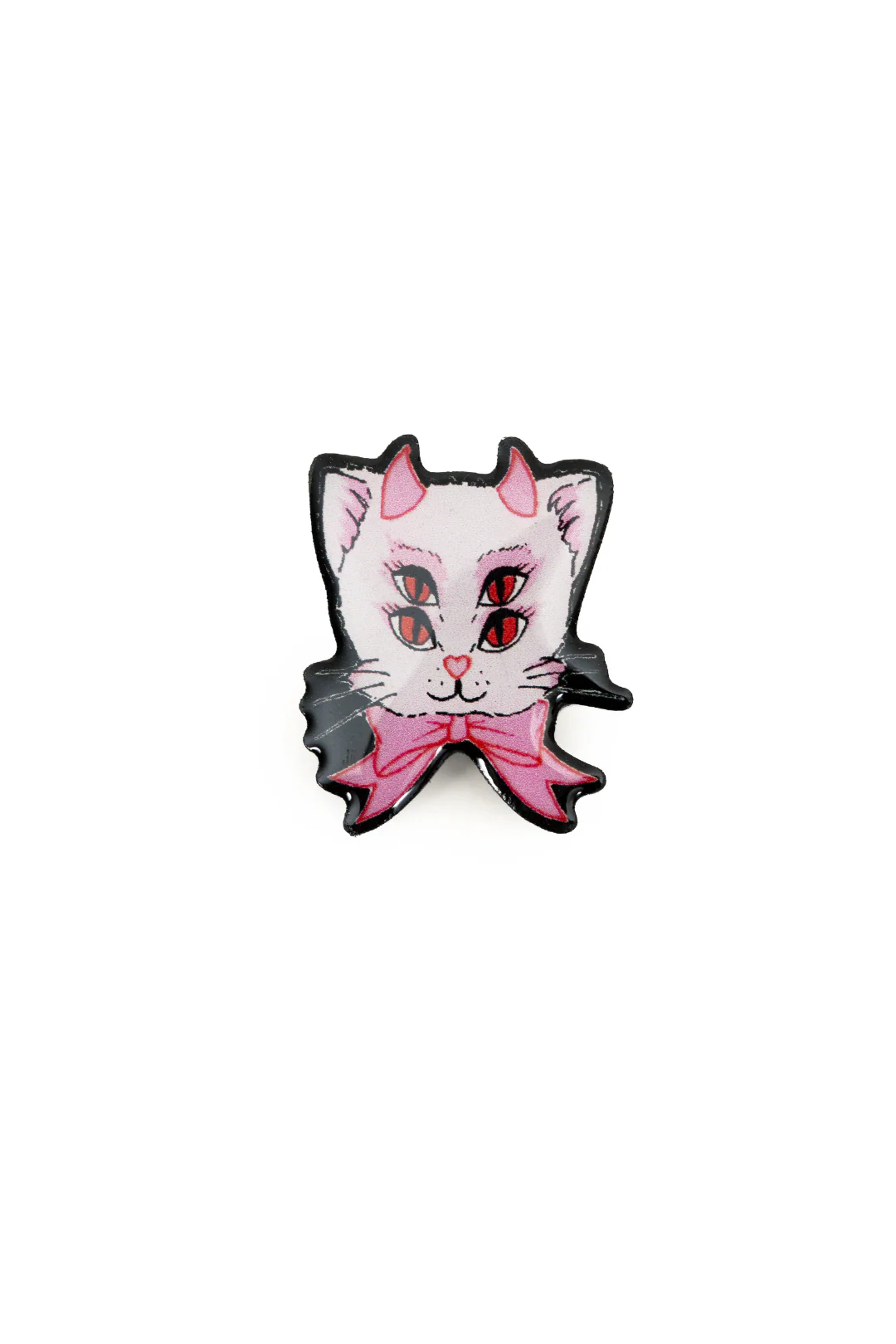 4 Eyed Kitty Pin - Image 3